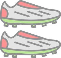 voetbal laarzen vector icoon ontwerp