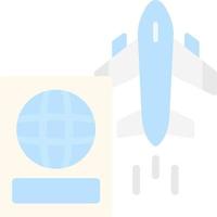 Internationale vluchten vector icoon ontwerp