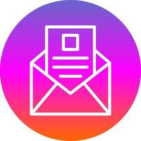 e-mail vector icoon ontwerp