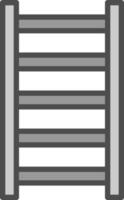 stap ladder vector icoon ontwerp
