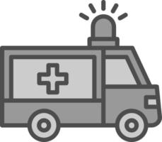 ambulance vector icoon ontwerp