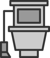 toilet vector icoon ontwerp