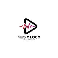 muziek logo pictogram vector geïsoleerd