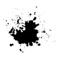 abstract zwart vlekken. een vector illustratie