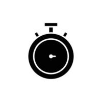 stopwatch icoon illustratie. glyph icoon stijl. icoon verwant naar tijd. gemakkelijk vector ontwerp bewerkbare