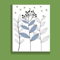 botanisch muur kunst vector set. waterverf boho gebladerte lijn kunst tekening met abstract vormen. abstract fabriek kunst ontwerp voor afdrukken, omslag, behang, en minimaal en natuurlijk muur kunst.