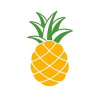 ananas silhouet bedrijf bedrijf merk logo clip art. gemakkelijk vlak modern minimaal vector illustratie ontwerp. teken symbool voor landbouw tropisch vers fruit enz.