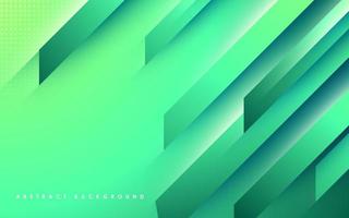 modern abstract groen diagonaal streep meetkundig vorm achtergrond. eps10 vector