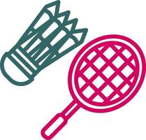 badminton vector pictogram