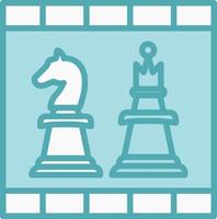 schaak bord vector icoon