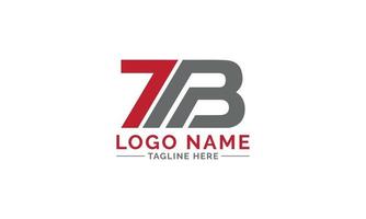 tb of bt eerste brief logo ontwerp vector sjabloon. pro vector