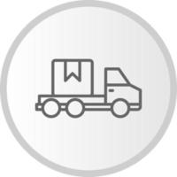 oppakken vrachtauto vector icoon
