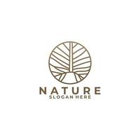 natuur logo pictogram vector geïsoleerd