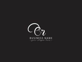 initialen cr brief logo, uniek cr logo brief vector