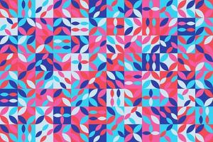 kleurrijk meetkundig vorm mozaïek- patroon achtergrond vector