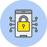mobiel veiligheid vector icoon