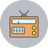 radio vector pictogram