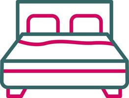 bed vector icoon