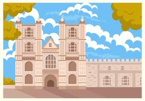 Westminster Abbey Landschap vector