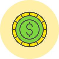 geld vector pictogram