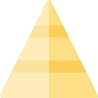 piramide vector icoon ontwerp