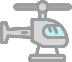 helikopter vector icoon ontwerp