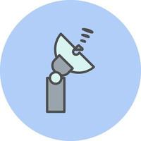 schotelantenne vector icon