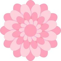 chrysant vector icoon ontwerp