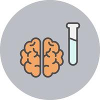 hersenen vector pictogram