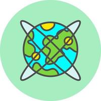 aarde vector pictogram