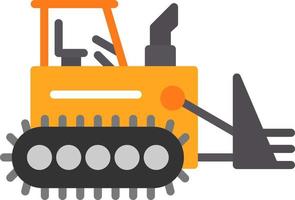 bulldozer vector icoon ontwerp