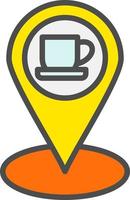 koffie winkel vector icoon