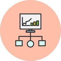 stroomdiagram vector pictogram