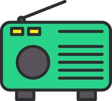 radio vector icoon ontwerp