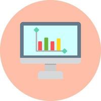 bar diagram vector icoon