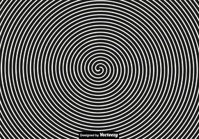 Vector Concept Voor Hypnose. Zwarte Spiraal