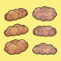 Challah Brood Vector Collectie