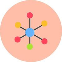 molecuul vector pictogram