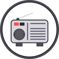 radio vector icoon ontwerp