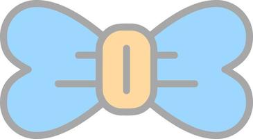 vlinderdas vector icoon ontwerp