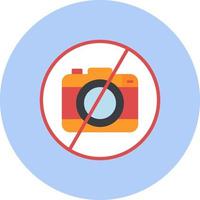 Nee camera vector icoon