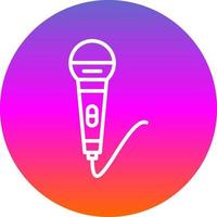 mic vector icoon ontwerp