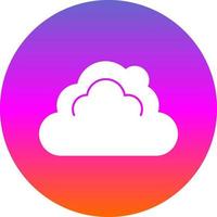 wolk vector icoon ontwerp