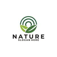 natuur logo pictogram vector geïsoleerd