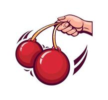 clackers bal of latto latto traditioneel speelgoed- symbool mascotte logo tekenfilm illustratie vector