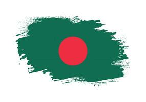 nieuw Bangladesh grungy vlag vector