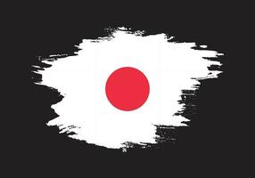 bekladden borstel beroerte Japan vlag vector