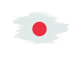 nieuw kleurrijk structuur Japan vlag vector
