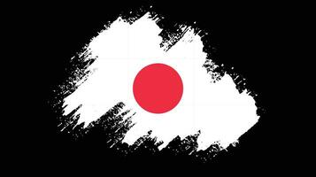 borstel kader Japan vlag vector