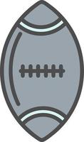 rugby vector pictogram